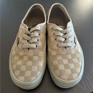 Vans Green Velvet Checker W7.5/ M6